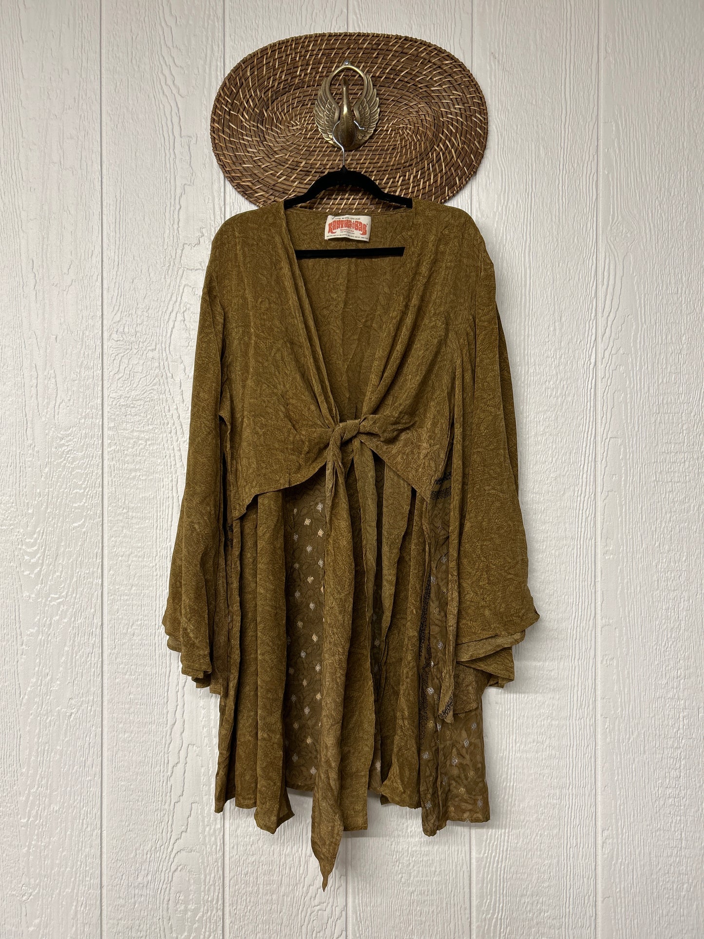 Crepe Sari Shortie Spellbound Kimono 0426 119