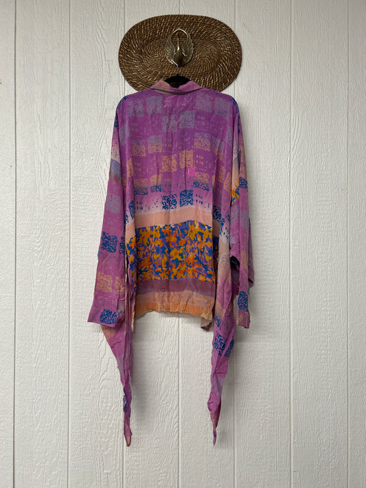 Crepe Sari Nirvana Button Down 1125 051