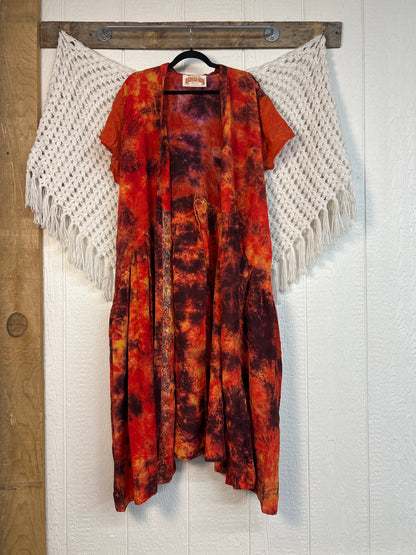 Crepe Sari Summer Evermore Kimono 0726 255