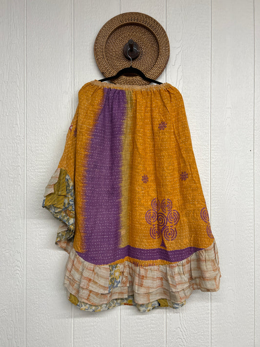 Pareo Kantha Wild Rose Skirt 0426 262