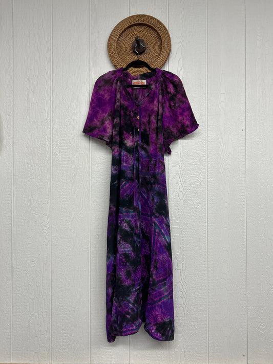 Crepe Sari Summer Woodstock Duster 0626 110