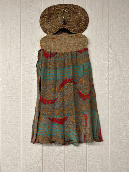 Crepe Sari Inner Peace Wrap Skirt 0626 063