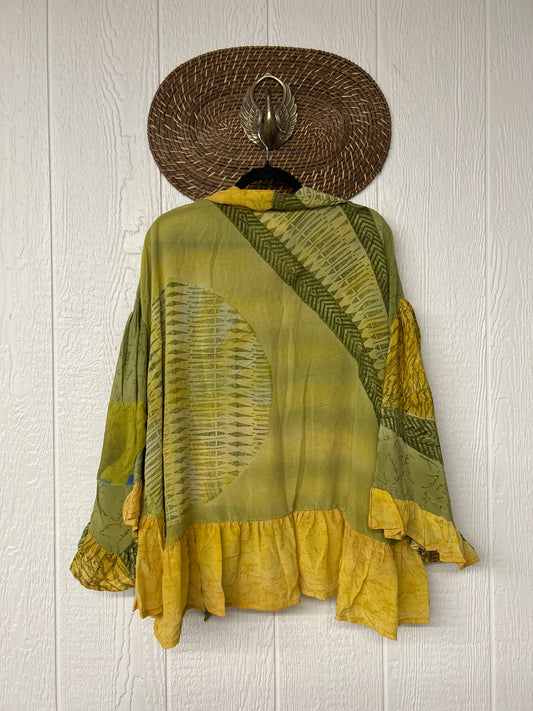 Crepe Sari Wild Rose Top 1225 153