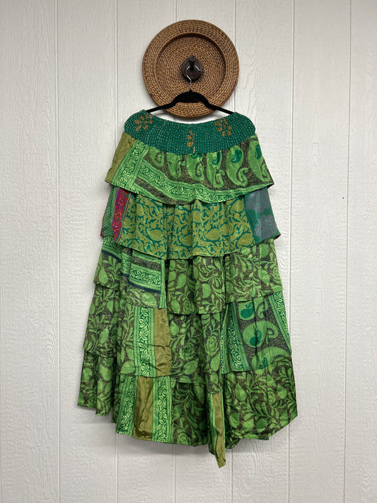 Rasgulla Sari Venus Ruffle Maxi 1125 214