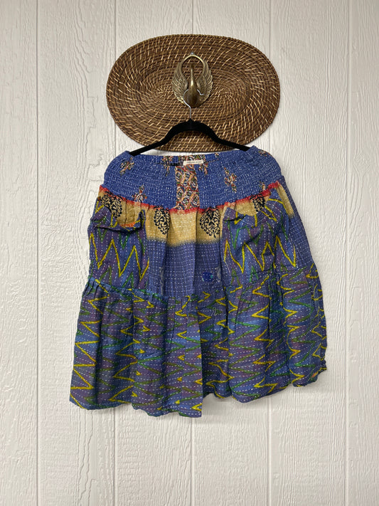 Pareo Kantha Meadow Skirt 0826 228