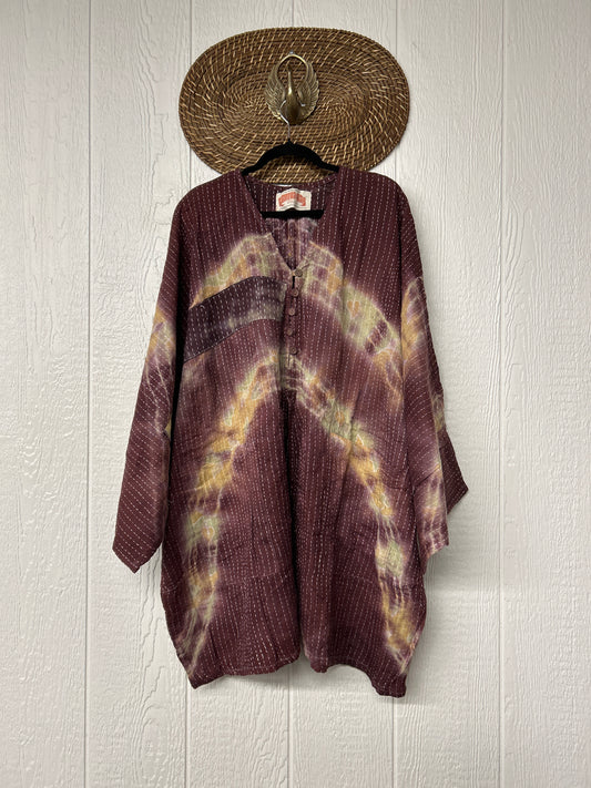 Pareo Kantha Gaia Split Tunic 0526 058