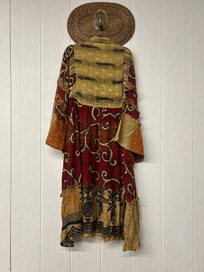 Crepe Sari Rhiannon Duster Dress 0226 100