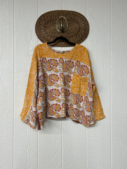 Pareo Kantha Wanderer Pocket Crop Top 0226 160