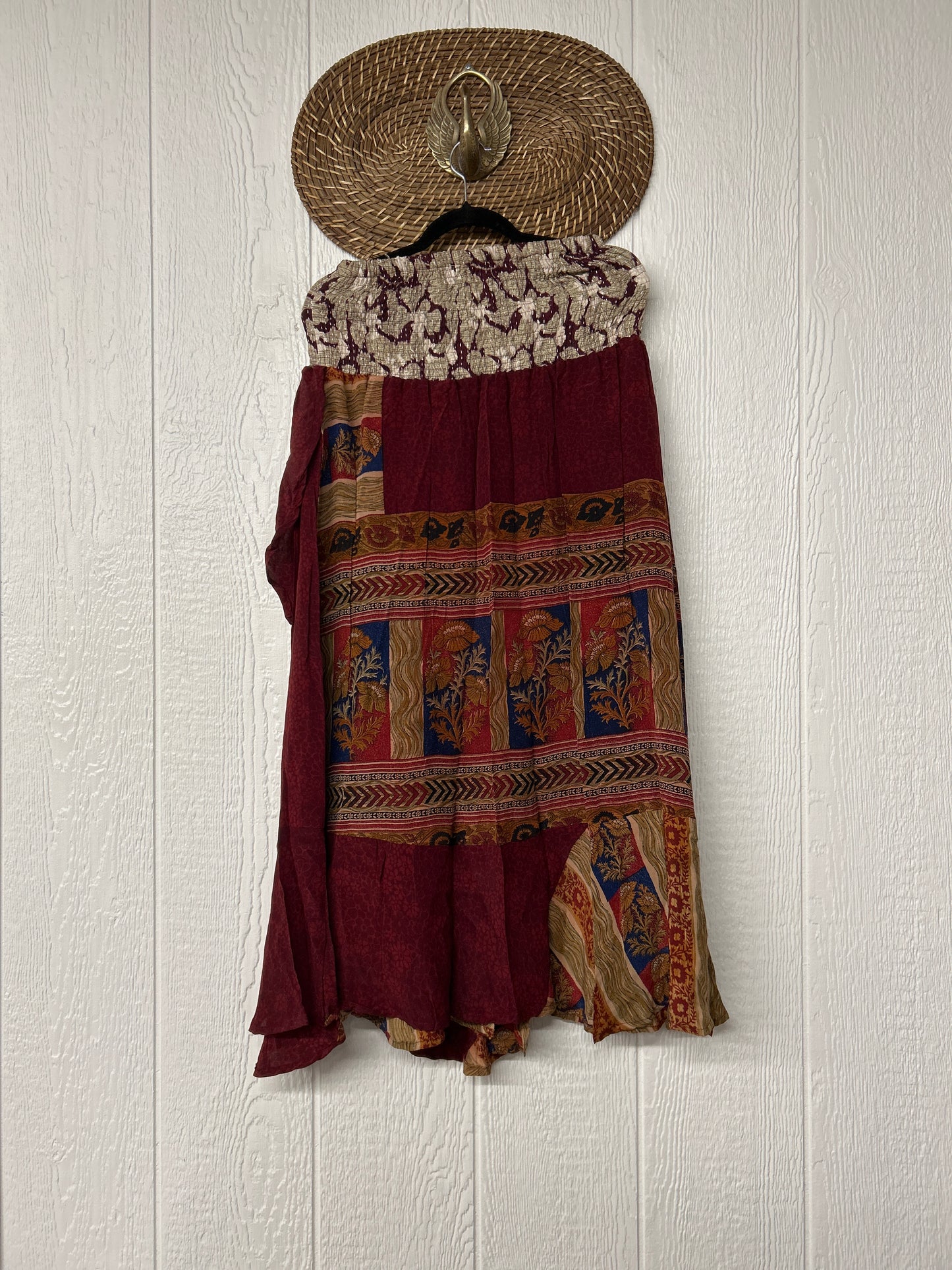 Crepe Sari Inner Peace Wrap Skirt 0626 222