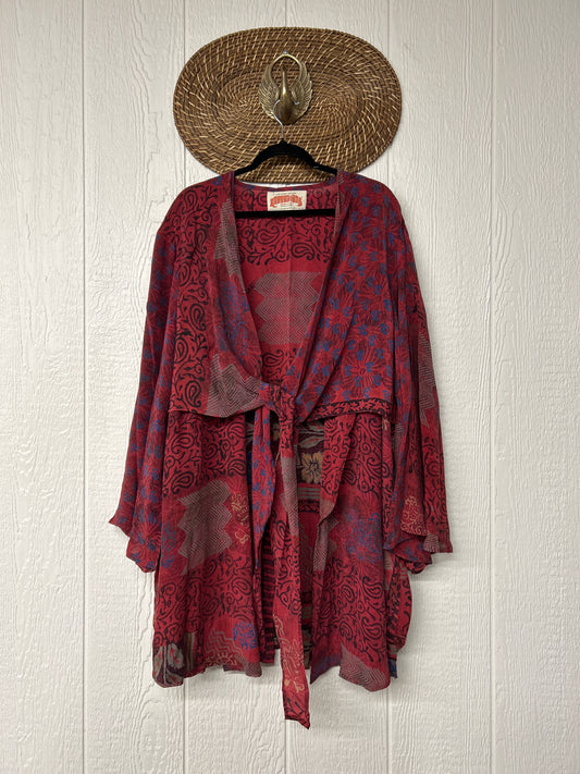 Crepe Sari Shortie Spellbound Kimono 0426 090