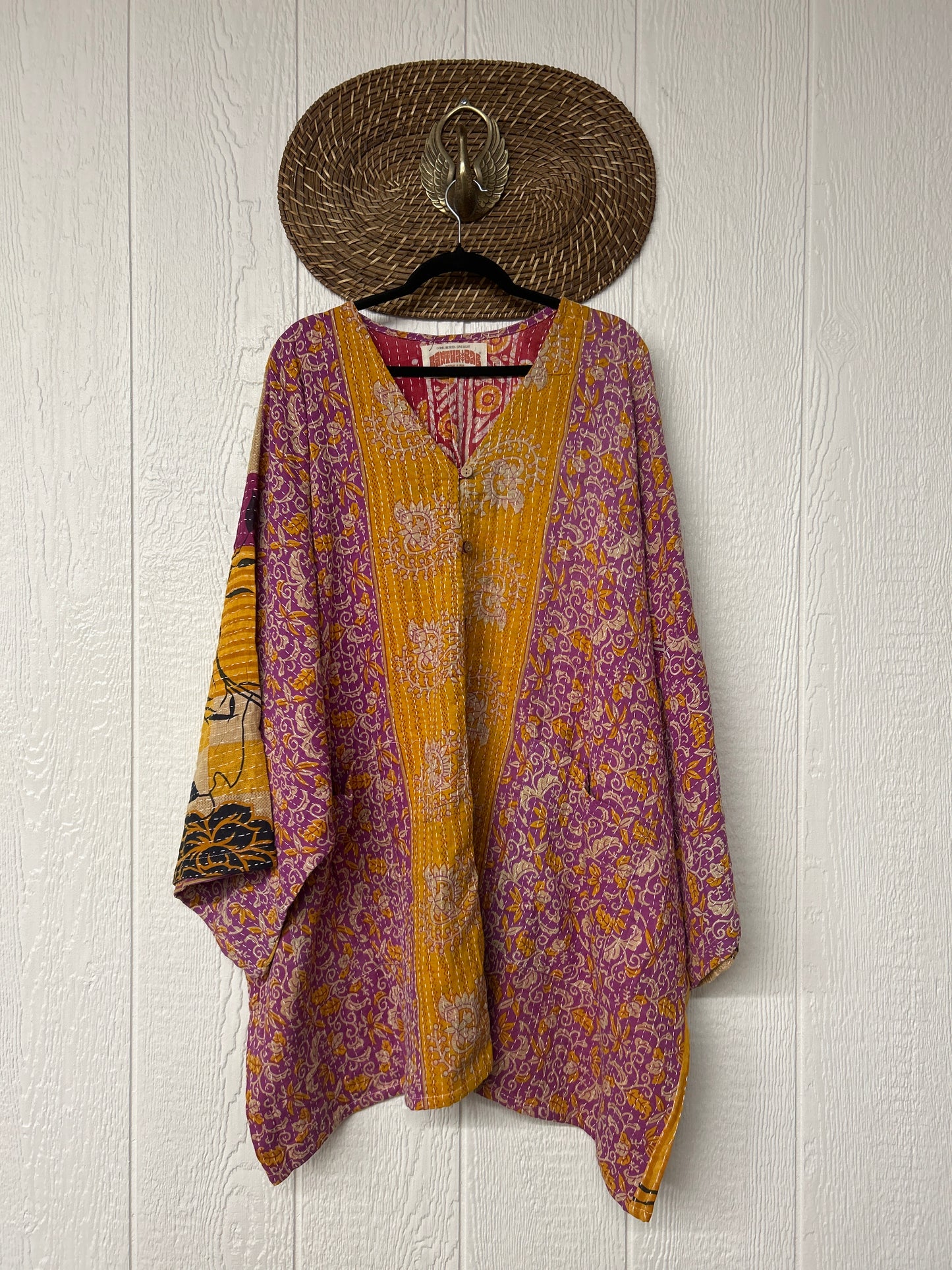 Pareo Kantha Gaia Button-Down Kimono 0126 272