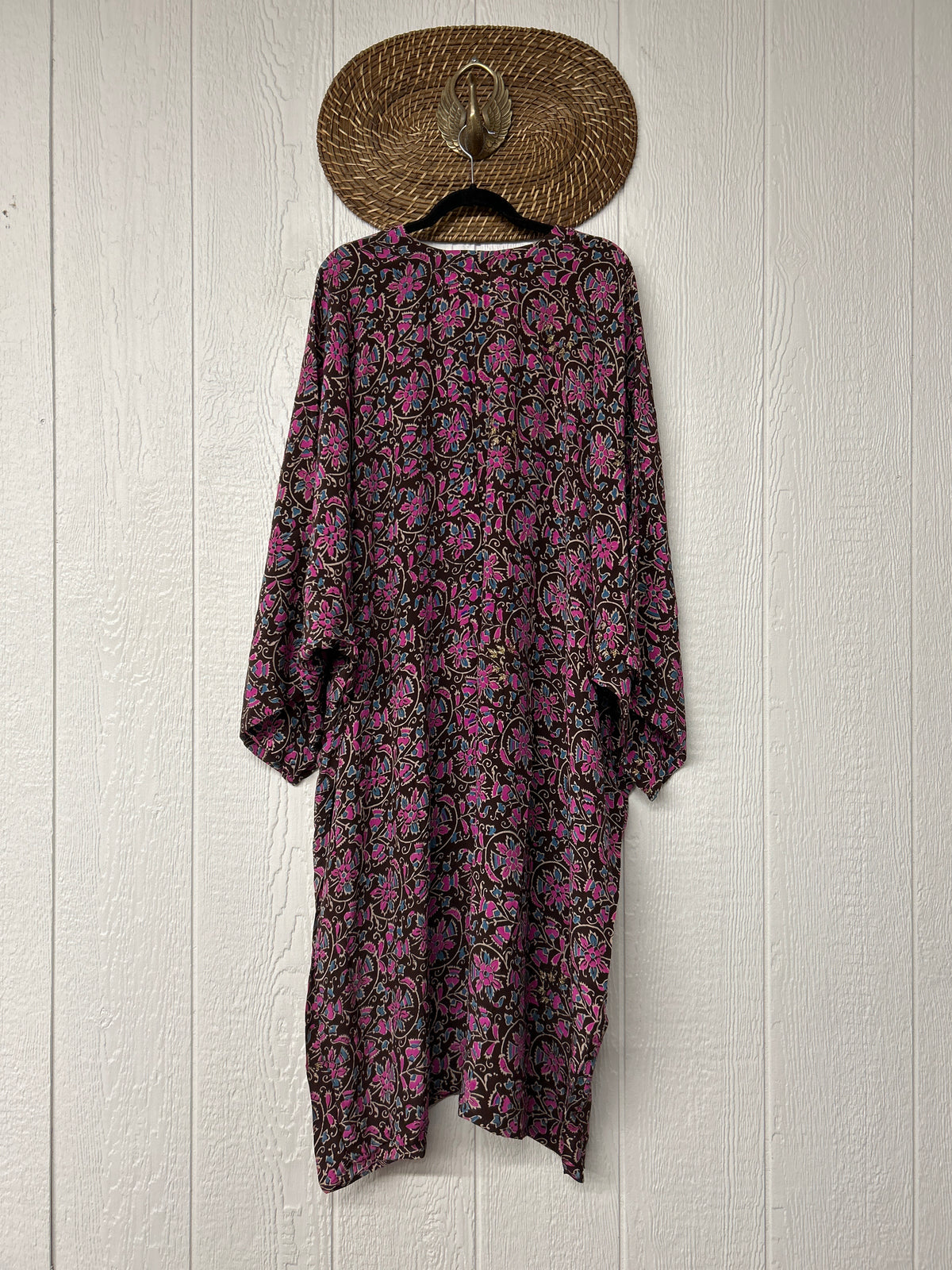 Crepe Sari Gaia Duster Dress 0826 043