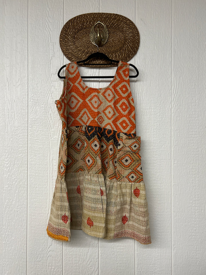 Kantha Meadow Mini Dress 0425 079