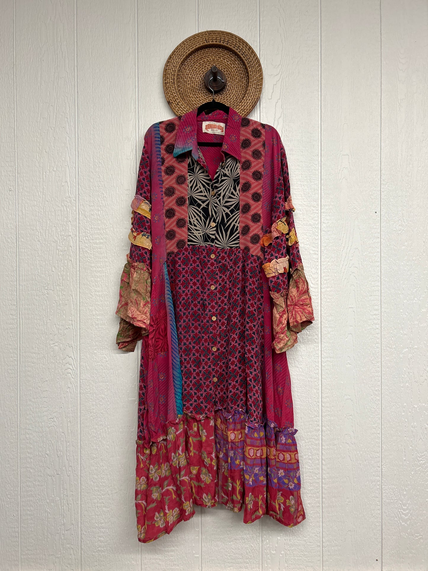 Crepe Sari Rhiannon Duster Dress 0226 233