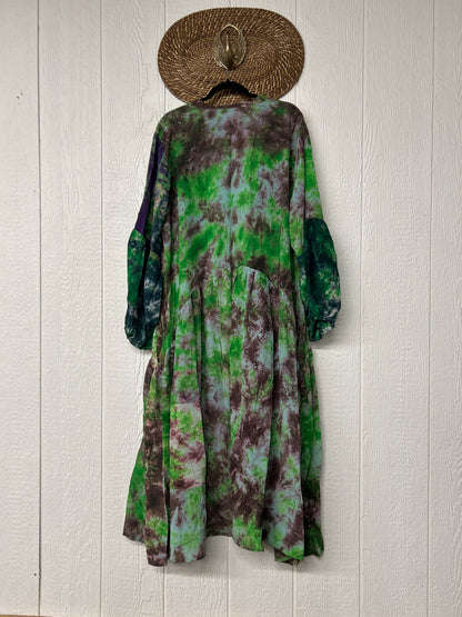 Crepe Sari Evermore Kimono 1026 121