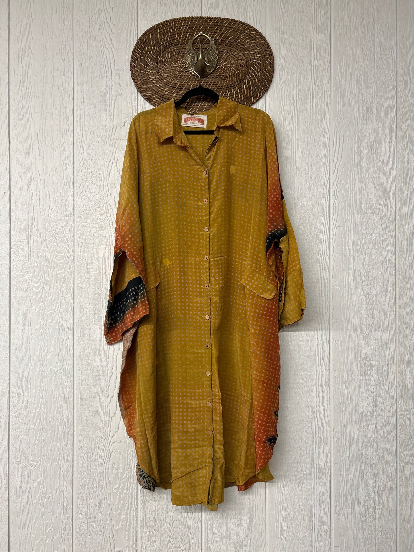 Crepe Sari Free To Be Longsleeve Maxi 0326 094