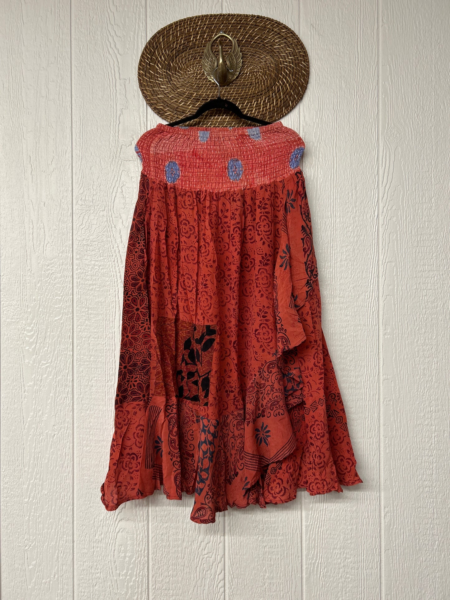 Crepe Sari Inner Peace Wrap Skirt 0626 051