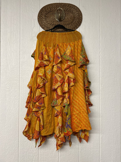 Pareo Kantha Willow Maxi Skirt 0826 192