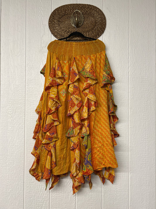 Pareo Kantha Willow Maxi Skirt 0826 192