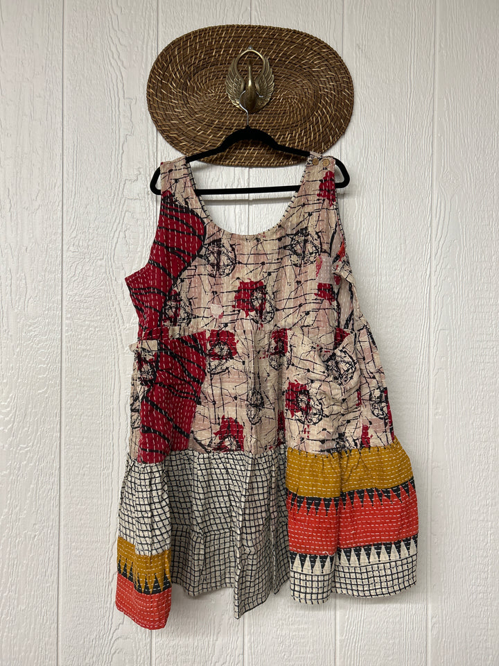 Kantha Meadow Mini Dress 0625 162