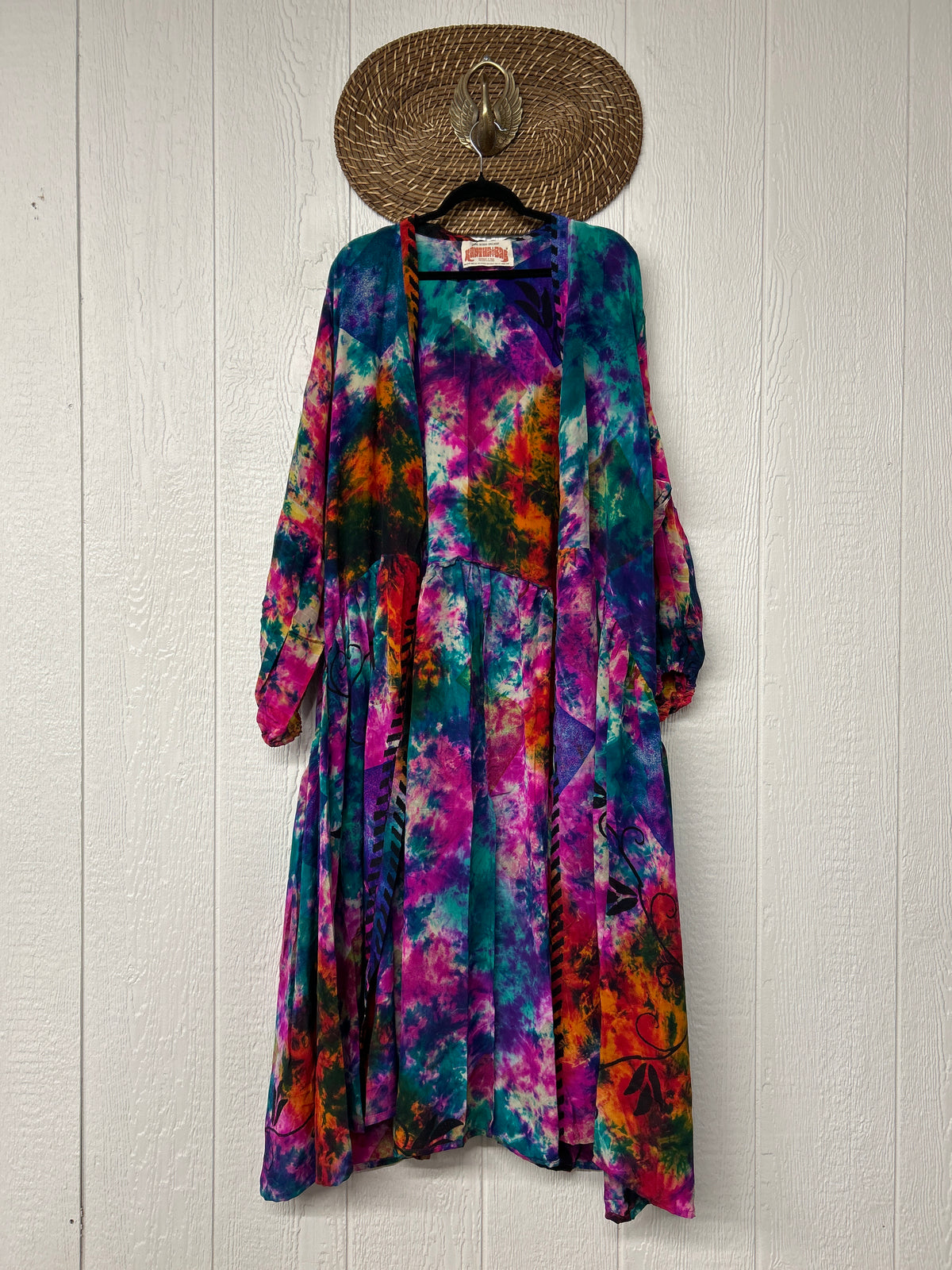 Crepe Sari Evermore Kimono 1026 218