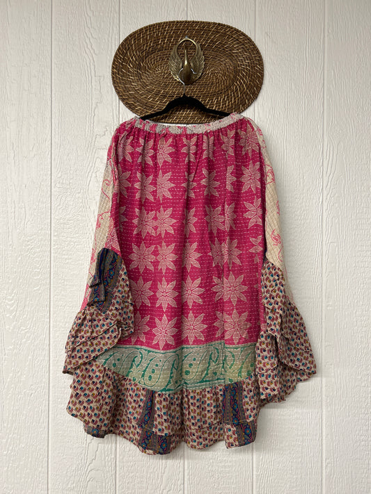 Pareo Kantha Wild Rose Skirt 0426 201