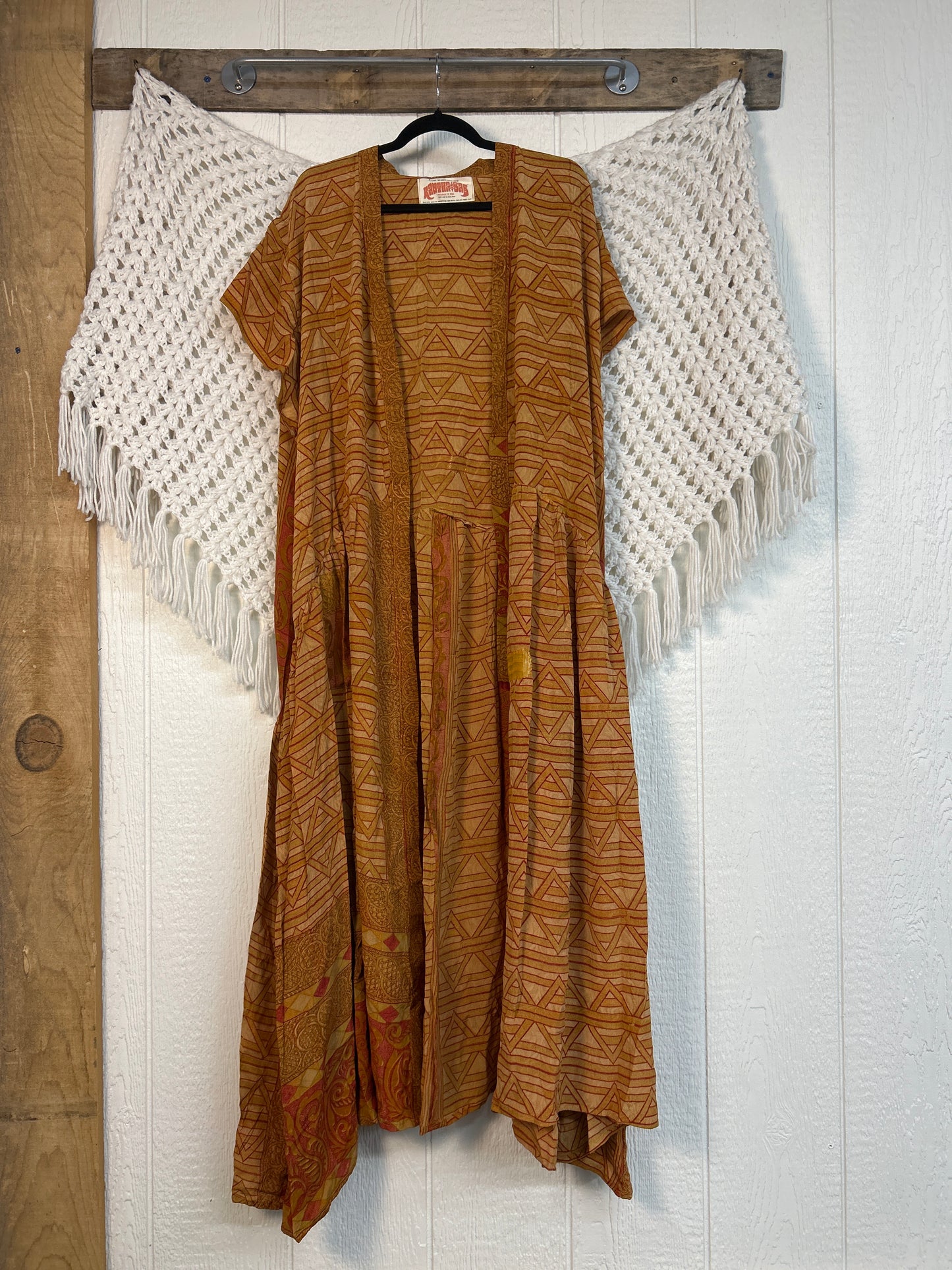Crepe Sari Summer Evermore Kimono 0726 180