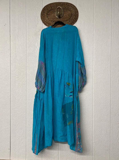 Crepe Sari Evermore Kimono 1026 055