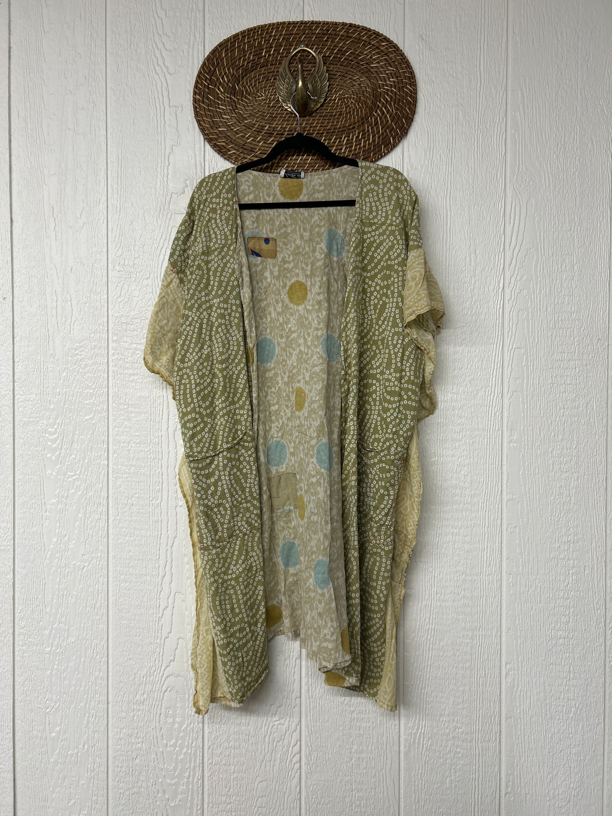 Alchemi Cotton Sari Take It Easy Summer Kimono 1026 002