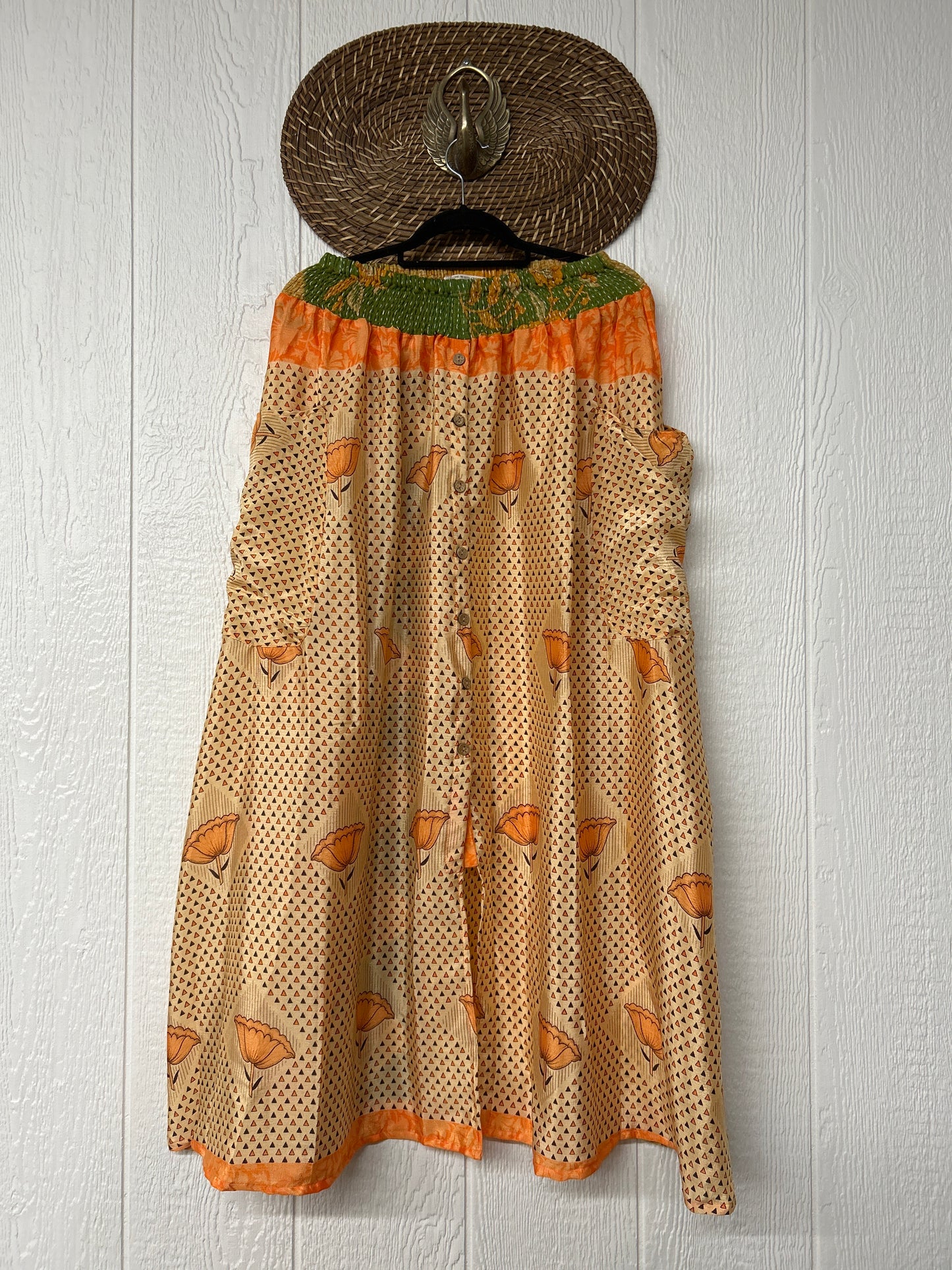 Rasgulla Sari Butterfly Cargo Skirt 0126 207