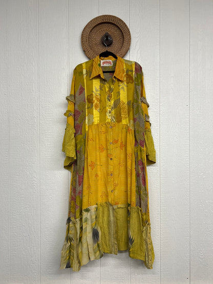 Crepe Sari Rhiannon Duster Dress 0226 168