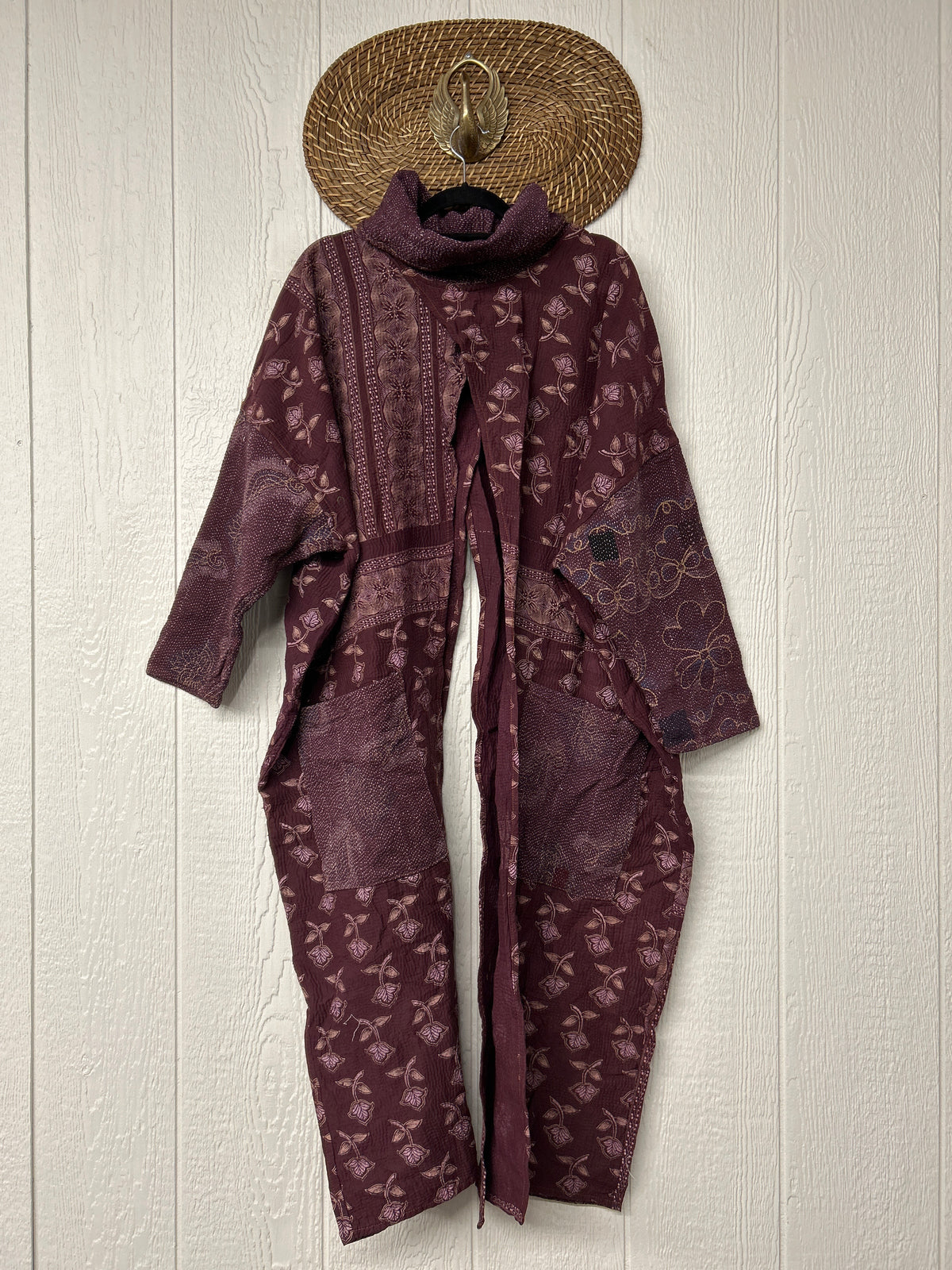Aura Edit Fine Kantha Cowl Split Pullover 1026 007