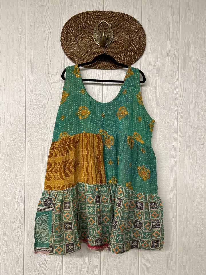 Kantha Meadow Mini Dress 0625 211