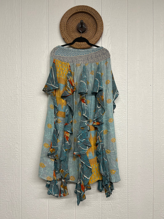 Pareo Kantha Willow Maxi Skirt 0826 097