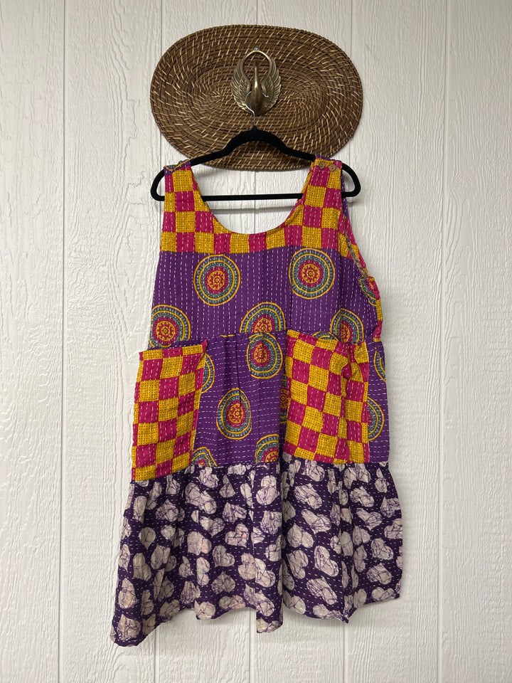 Kantha Meadow Mini Dress 0625 193