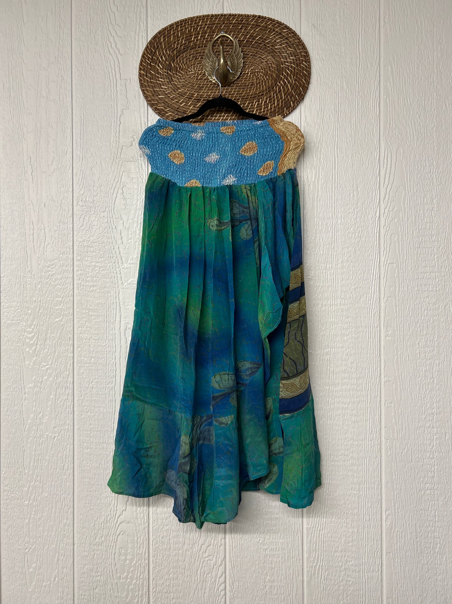 Crepe Sari Inner Peace Wrap Skirt 0626 166