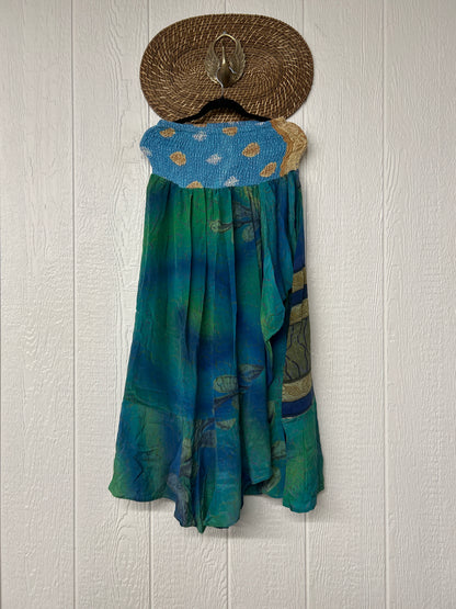 Crepe Sari Inner Peace Wrap Skirt 0626 166
