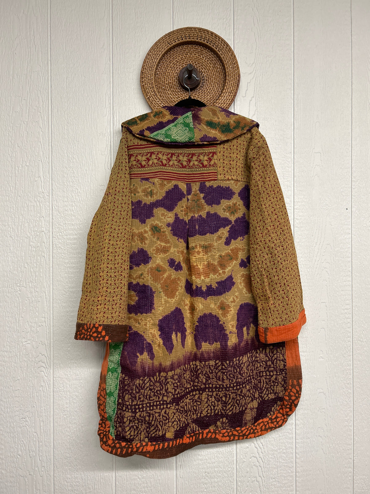 Fine Kantha Drifter Coat 1026 252