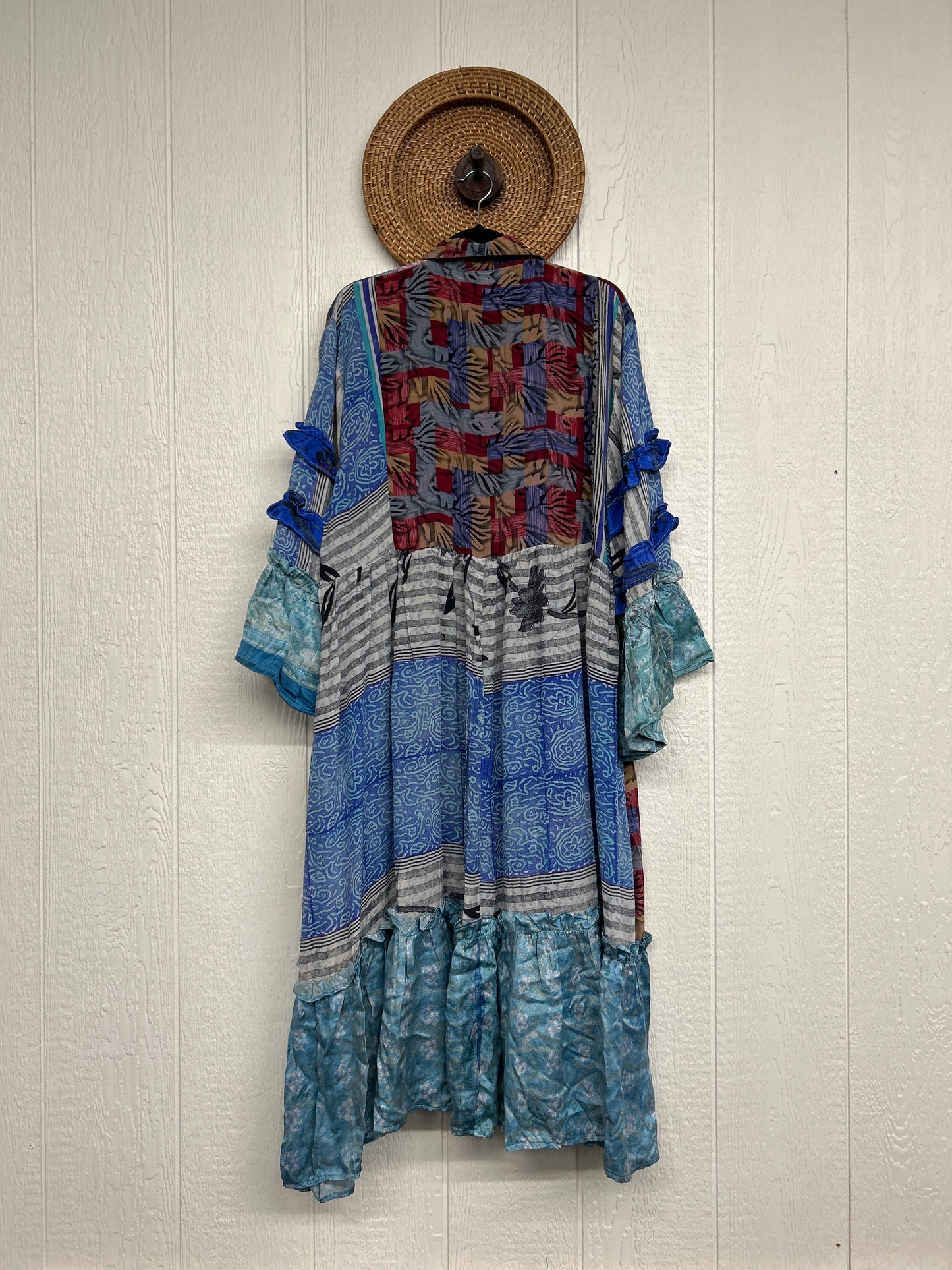 Crepe Sari Rhiannon Duster Dress 0226 171