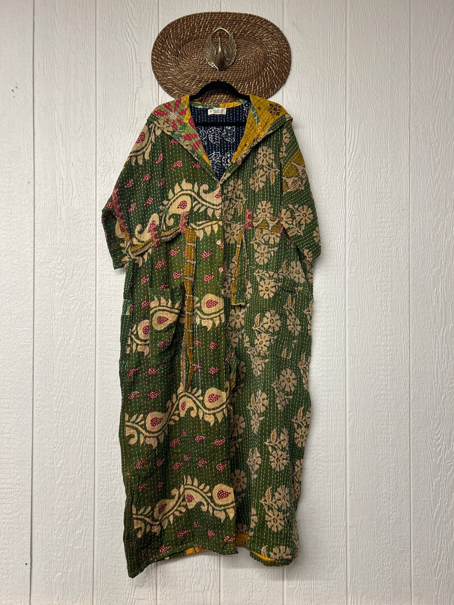 Kantha Zen Hoodie Jumpsuit 0925 018