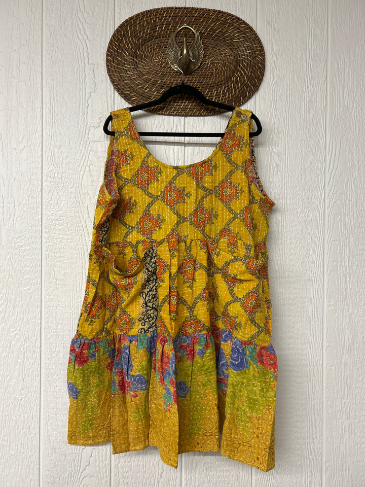 Kantha Meadow Mini Dress 0625 045