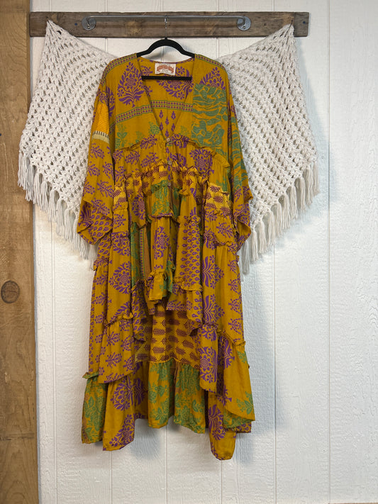 Rasgulla Sari Rhiannon Kimono 0826 087
