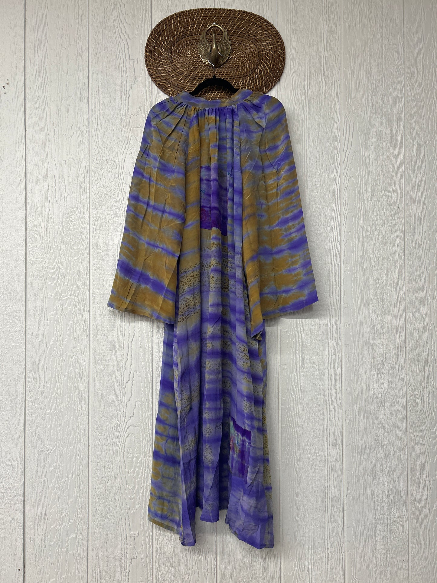 Crepe Sari Woodstock Duster Dress 0226 110