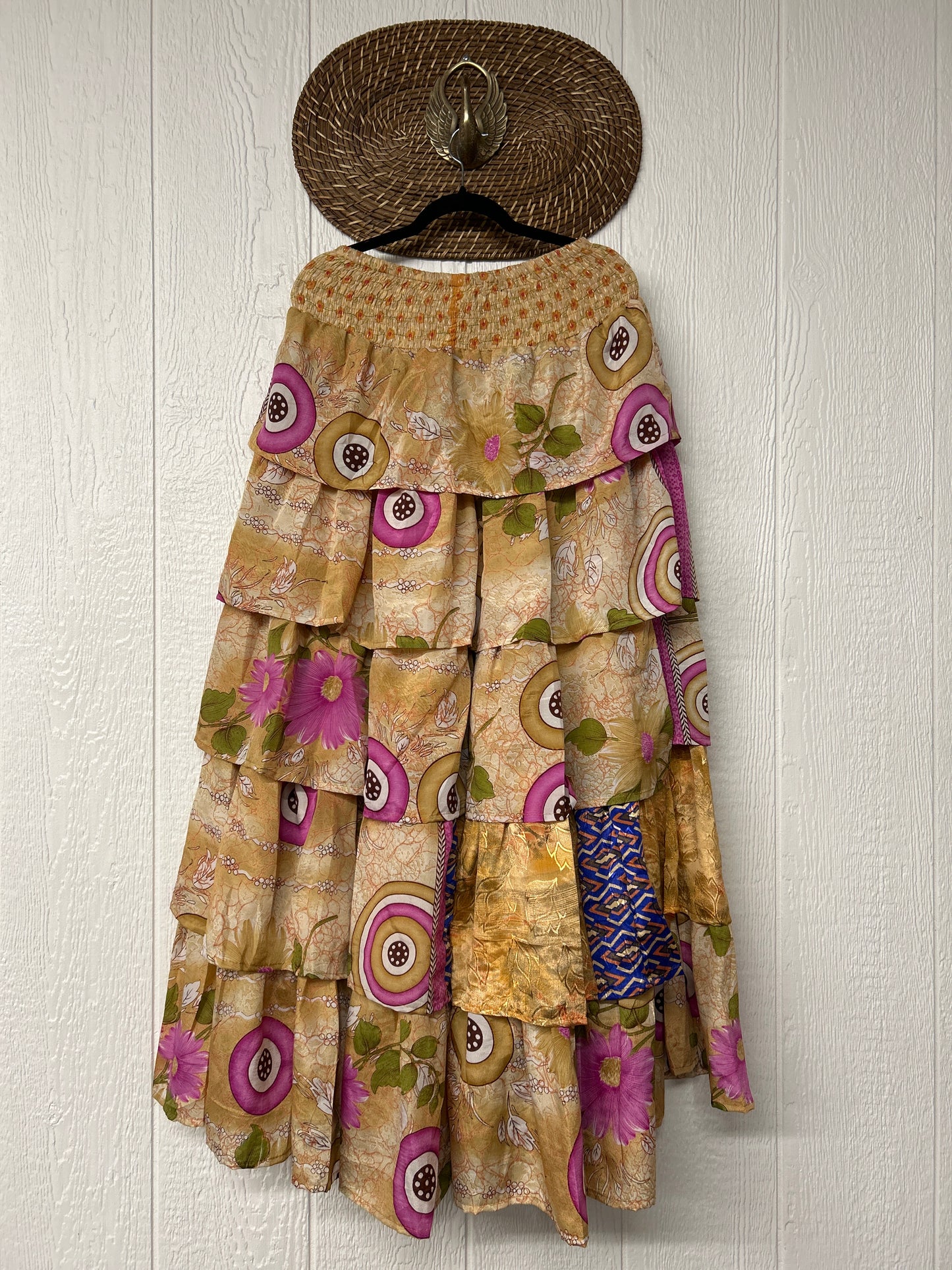 Rasgulla Sari Venus Ruffle Maxi 1125 018