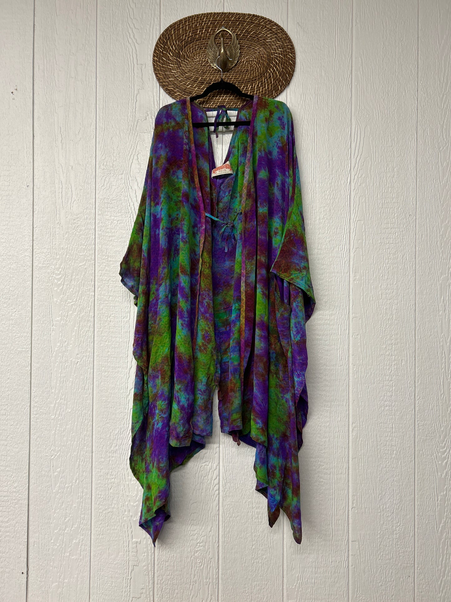 RETAIL Crepe Sari Orchid Kimono 0626 035