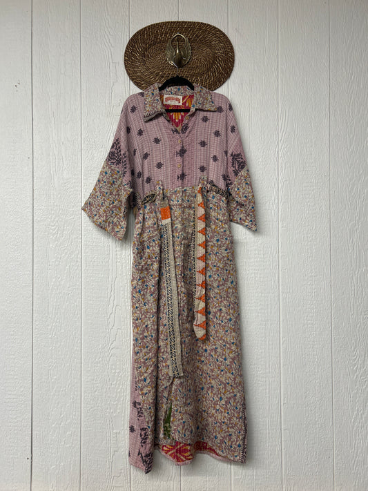 Pareo Kantha Gravity Duster Dress 0226 096