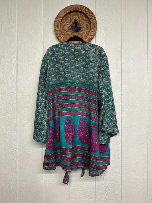 Rasgulla Sari Shortie Spellbound Kimono 0226 192