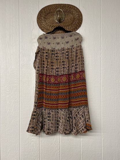 Crepe Sari Inner Peace Wrap Skirt 0626 131