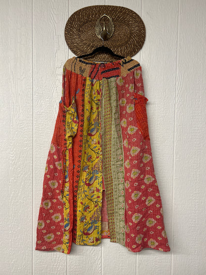 Pareo Kantha Butterfly Cargo Skirt 0426 024