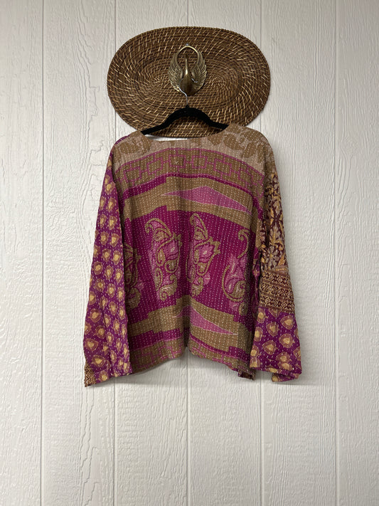 Pareo Kantha Wanderer Pocket Crop Top 0226 221